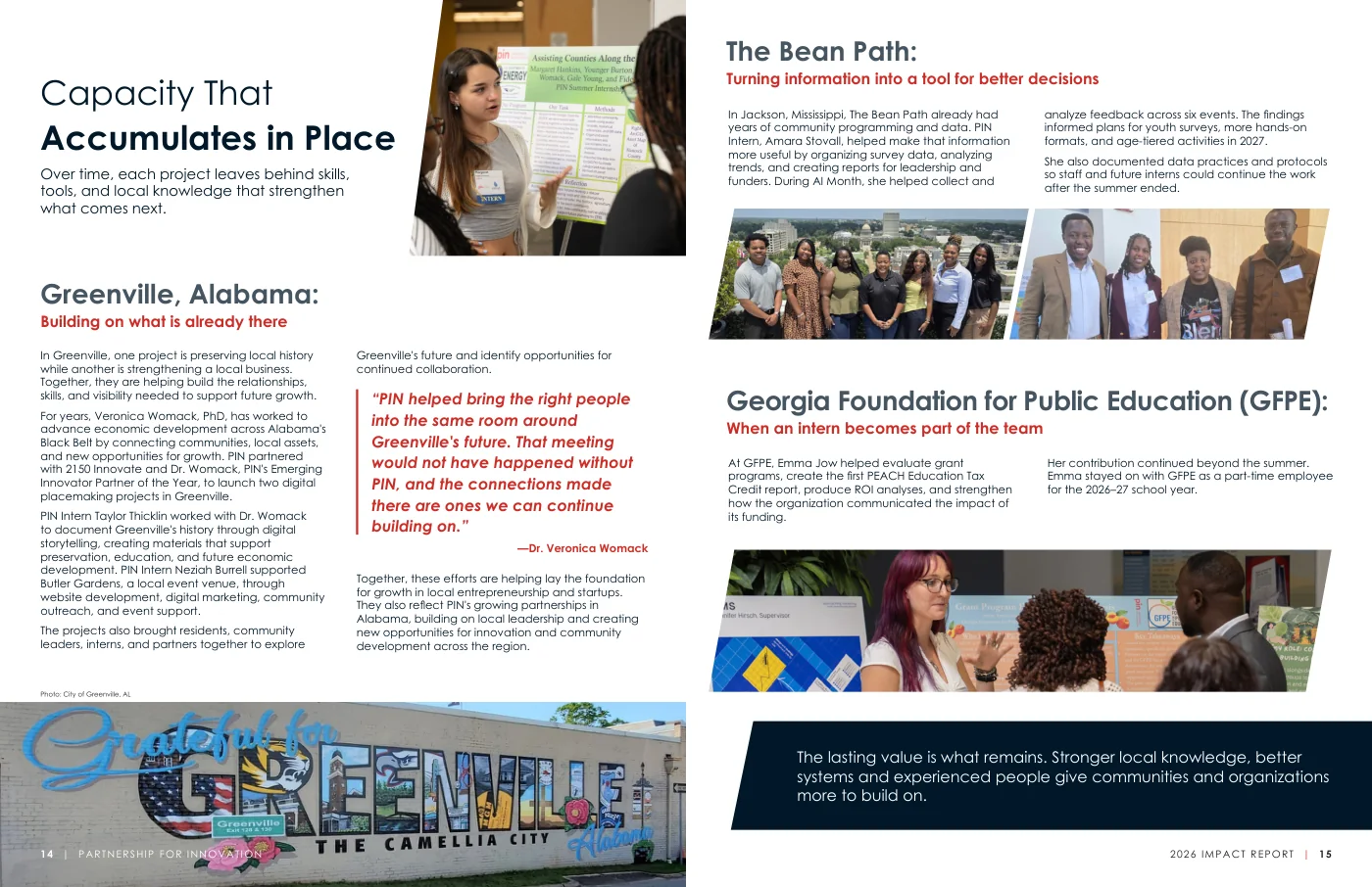 Greenville community impact stories spread